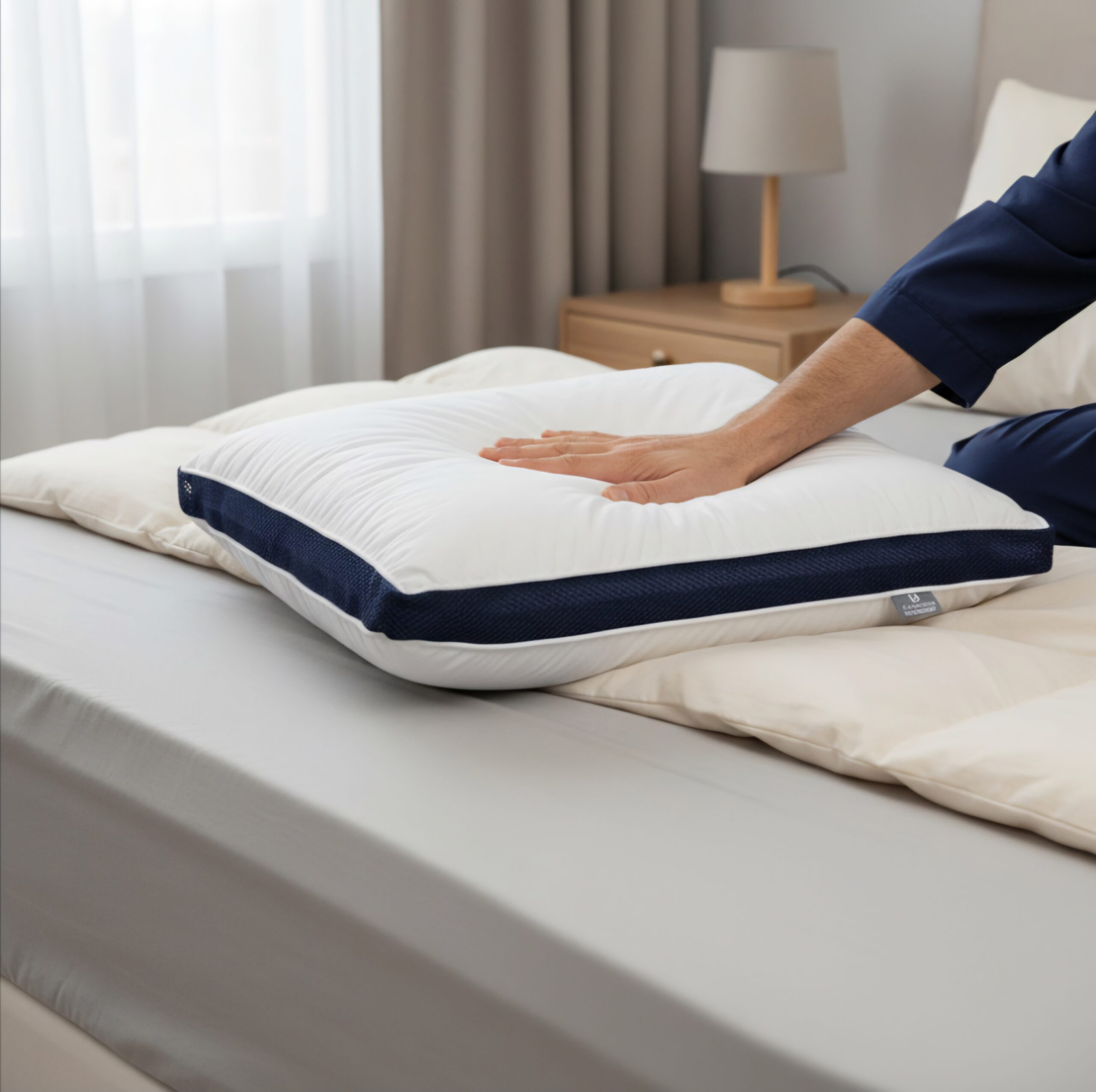 خدادية بلوبيري فورسيزون، مايكرو فايبر بديل ريش النعام، قماش قطن داون بروف - الصورة 4