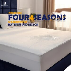 واقي حماية المرتبة فور سيزون مناسب للمراتب ارتفاع 36سم اللي 40 – ابيض Premium