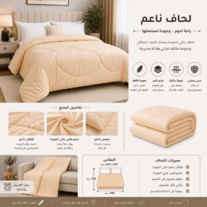 لحاف ران فورس اورنج 220*240