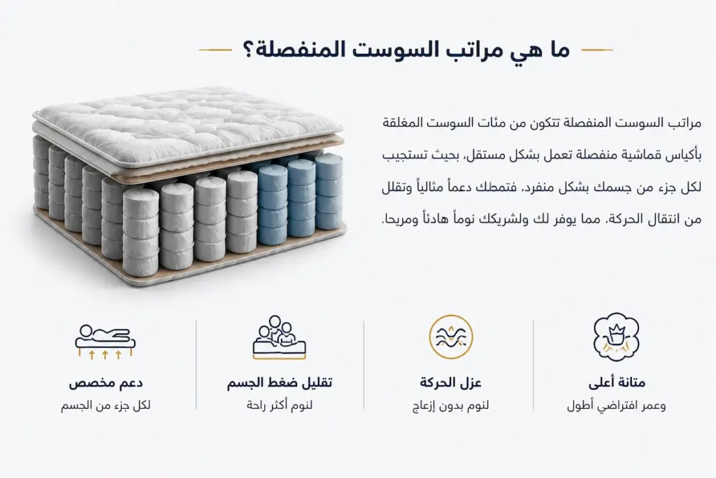 ماهي المراتب السوست المنفصله